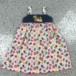 Y2K Dakota Blues Fruit dress Pineapple Kids Dress